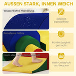 5-Piece Soft Building Block Set for Indoor Climbing and Crawling, Colorful Faux Leather