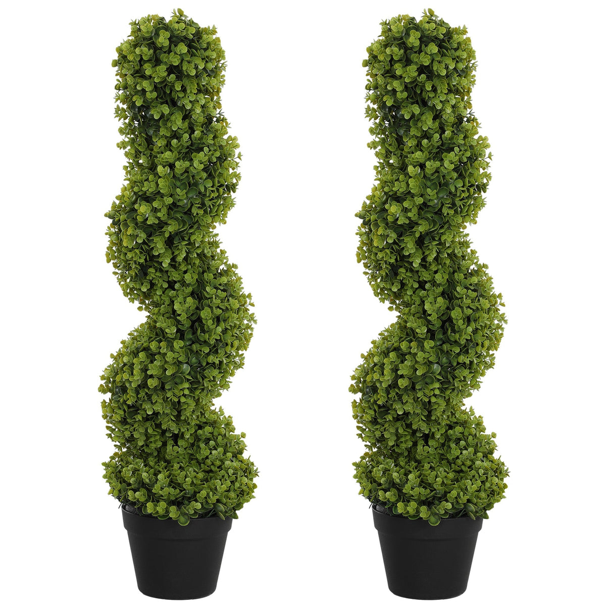 Artificial Spiral Eucalyptus, 90 cm Indoor Plant, Green