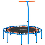 Fitness Trampoline Adjustable Handlebar - Blue
