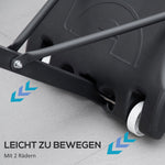 Basketball hoop with stand outdoor adjustable height 195-250cm with wheels