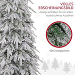 Artificial Christmas Tree, 180cm Snow 600-Branch, Green