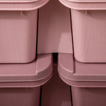 Plastic Storage Box, 6-Drawer Toy Organizer for Children's Room, Pink