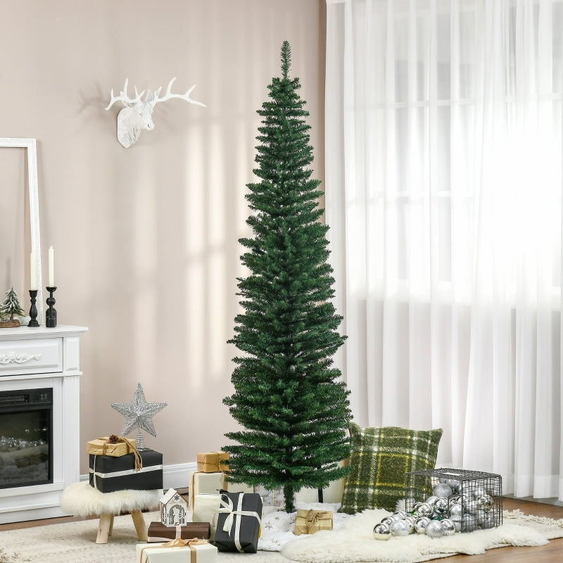 Artificial Christmas Tree with Stand, 2.1m - Green