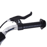 Children's Scooter 16/12 inch, Kick Scooter with Brakes, Black