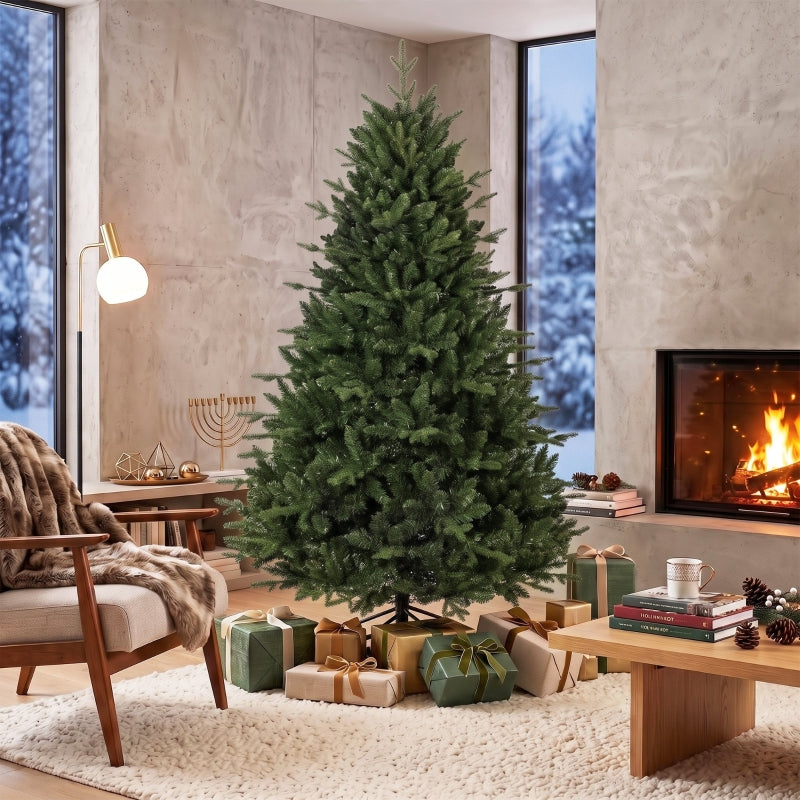 Artificial Christmas Tree 180cm with 1237 Tips - Green