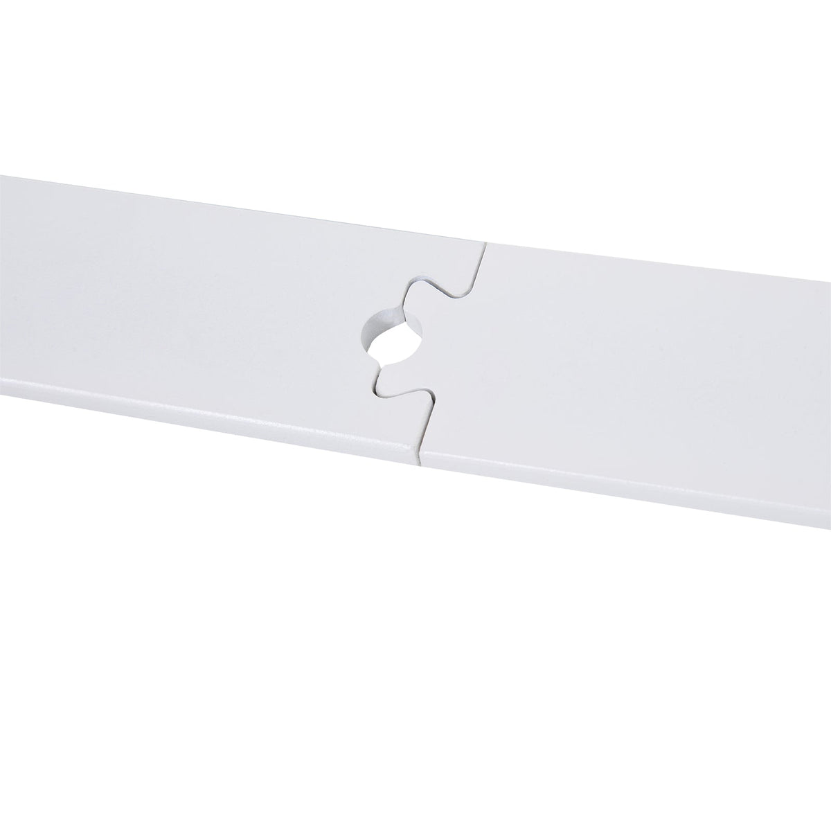 Sliding door fitting set 183 cm complete set carbon steel white