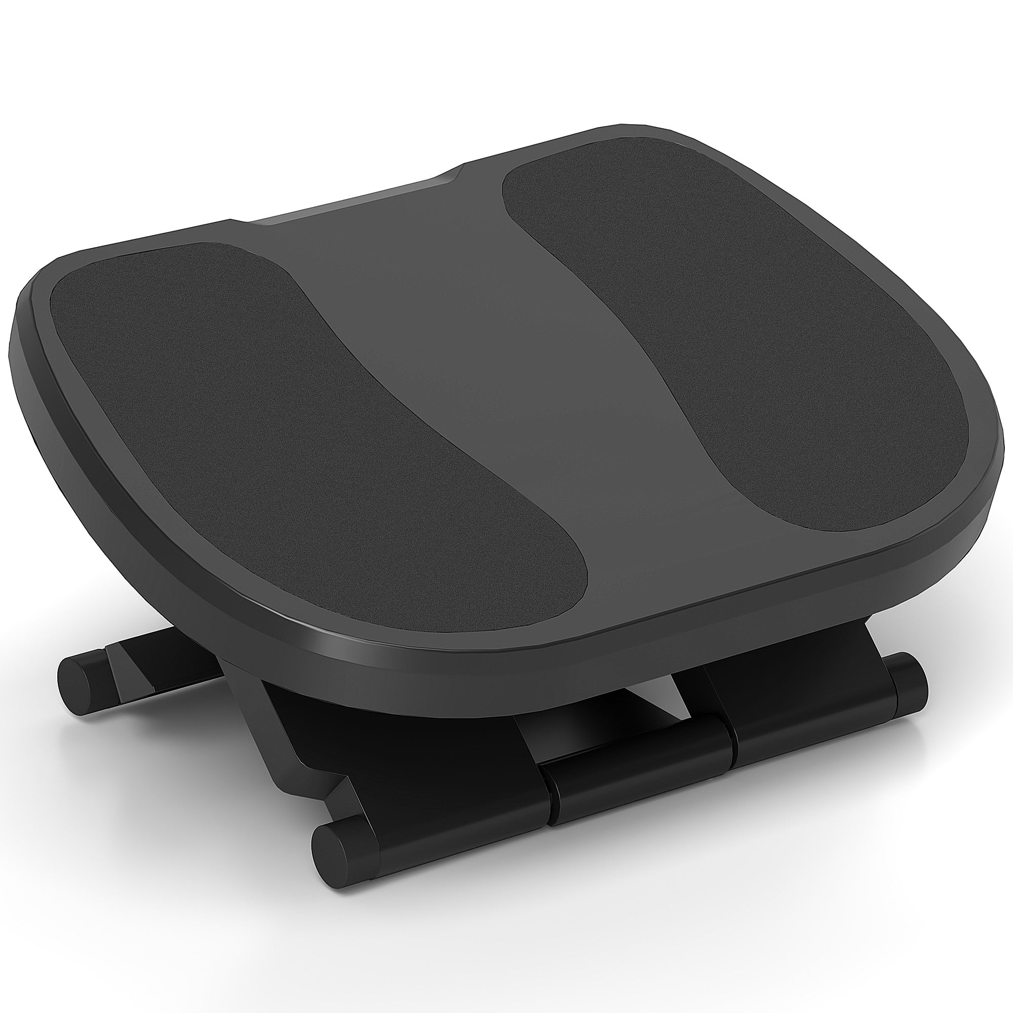 Desk Footrest, 3-Level Height Adjustable Ergonomic, Grey