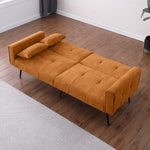 Best Choice Products Futon Sofa Bed Modular Foldable Sleeper 68" Fabric