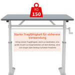 Adjustable Study Desk - Height-Adjustable, Multi-Purpose Home/Office, Compact
