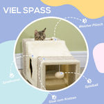 Cat Tunnel, Play Ball Sisal, Brown+Beige
