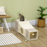 Cat Tunnel, Play Ball Sisal, Brown+Beige
