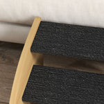 Pet Stairs, 3 Steps for Small Dogs, Oak + Black
