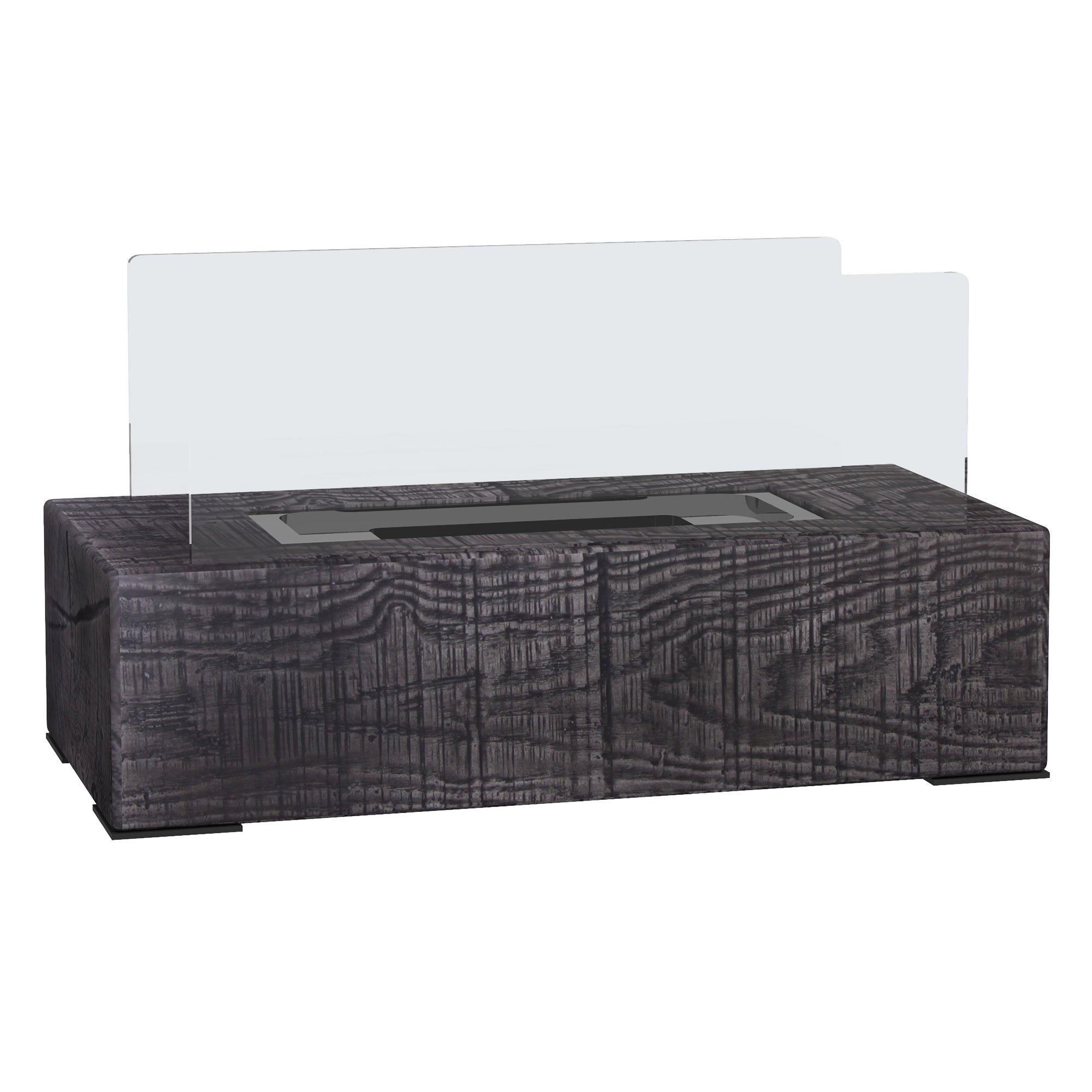 Tabletop Fireplace, Portable Bio-Ethanol Table Fire, Stainless Steel