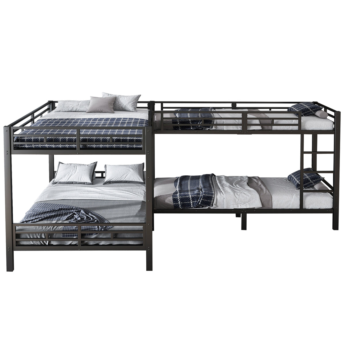Upholstered Double Bed with Hydraulic Storage 160x200, Beige Bouclé