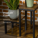 Plant Stand, 4-Level Multifunctional Shelf, Brown