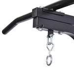 Punching Bag Wall Mount Bracket with High Load Capacity, Black Steel
