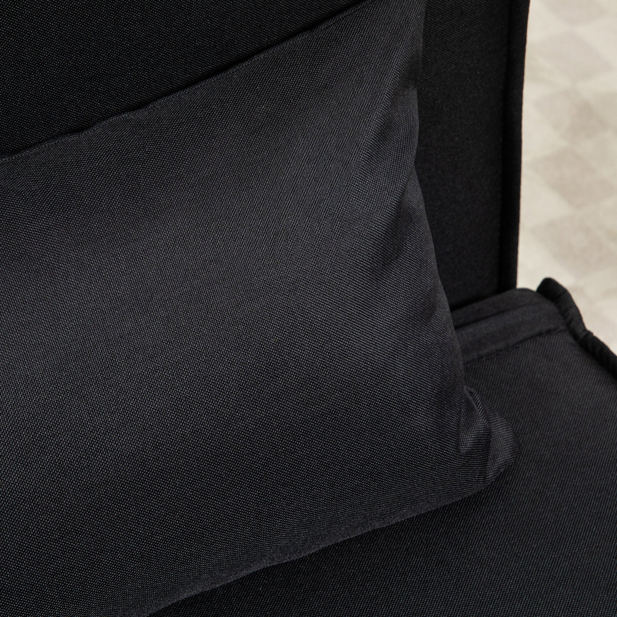 2-in-1 Sleeper Chair Sofa Bed Adjustable Backrest Linen Look