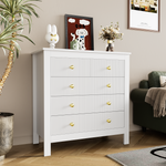 Sideboard with Special Doors & Gold Handles, Shoe Cabinet/Dressing Table