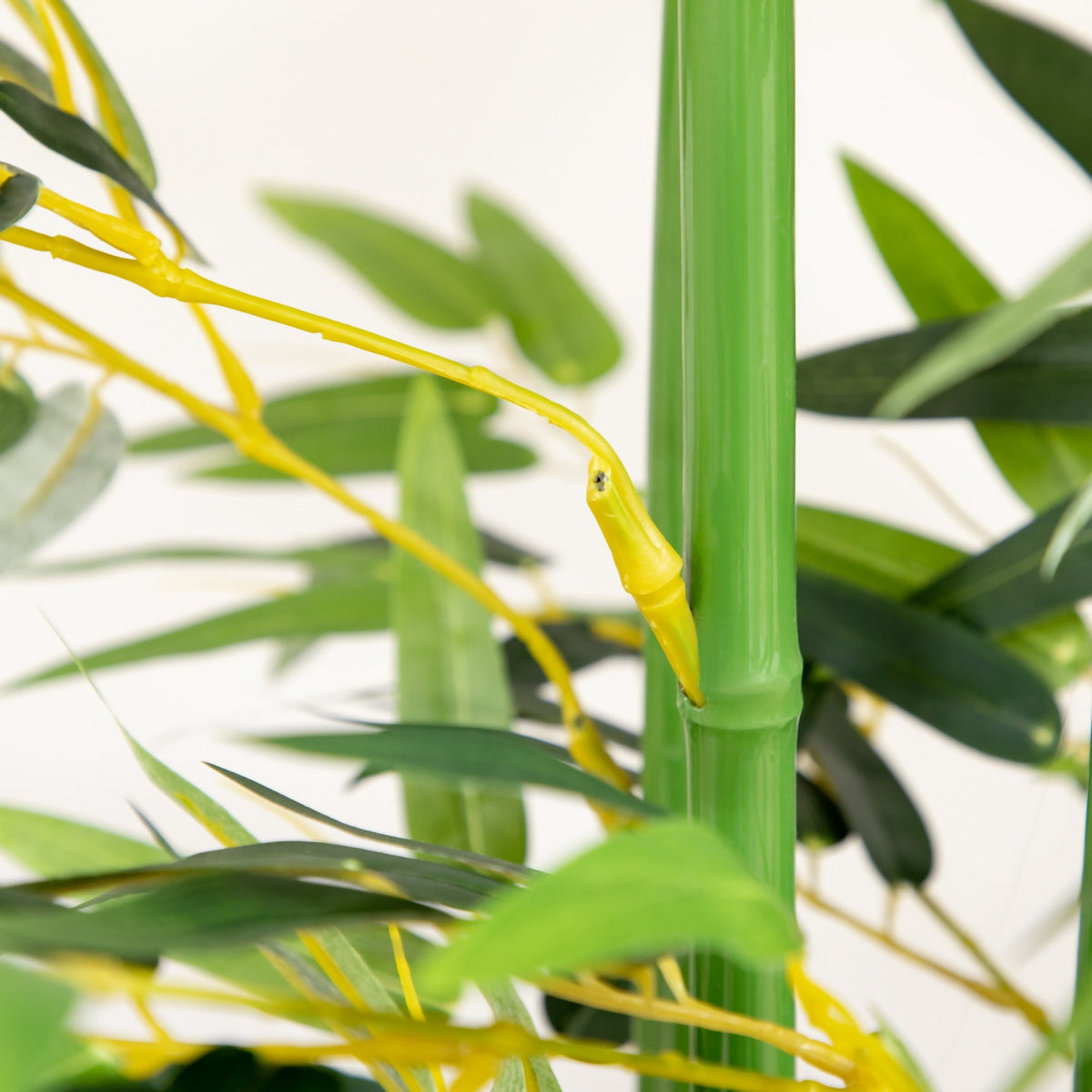 Artificial Bamboo, 180 cm Plant, Pinewood Pot, Green