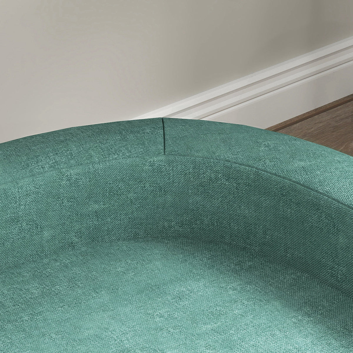 Dog Sofa - Pet Sofa with Cushion, Wooden Legs, Green