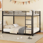 Bunk Bed 140x200 Classic Iron Frame - Black