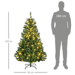 Christmas Tree Artificial, Decorations Included, Green