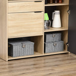 Storage Boxes Set of 3 with Lids & Buckles 18L 12L 7L, Grey