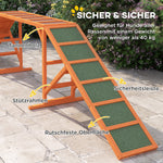 Dog Agility Bridge, Non-Slip Surface, Orange