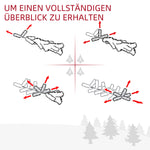 Artificial Christmas Garland, 1.8m, 160 Tips, Fir Tree, Green