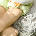 Little Boy Statue, 43cm Weatherproof Garden Ornament, Straw Hat