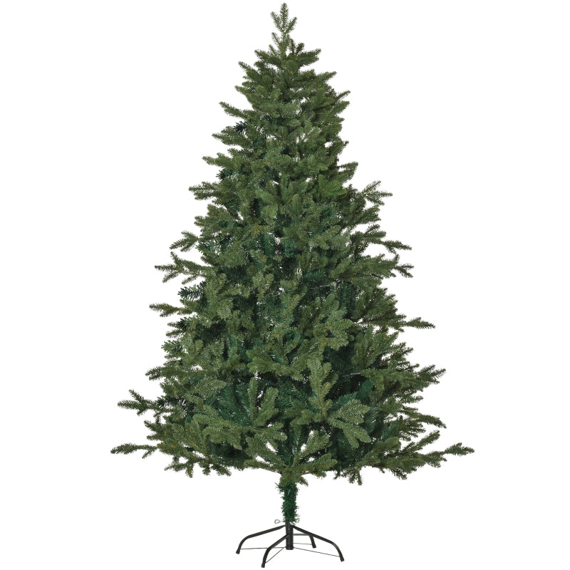 Artificial Christmas Tree 1.8m Fir Tree - Green PVC PE
