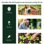 Greenhouse with Door, Cold Frame, Plant Growing, Steel PVC
