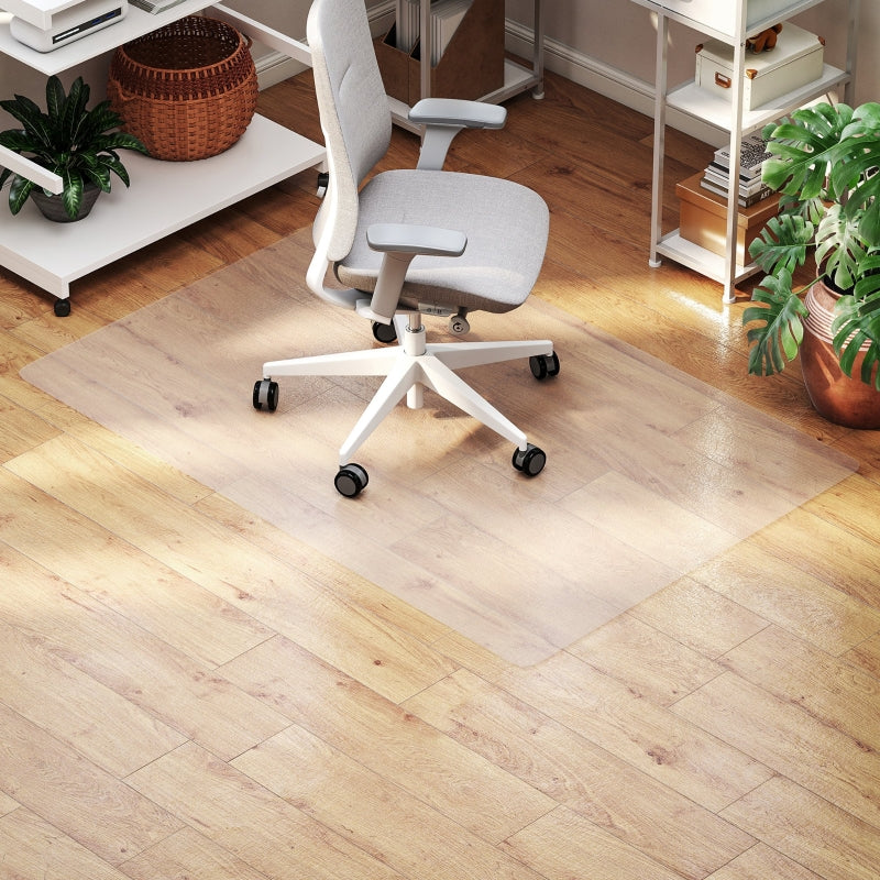 Floor Protection Mat, Non-Slip 1.5mm Thick 100x150cm, Transparent