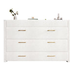 Wall Bed with Storage Drawer, USB Ports and Convertible Platform, Beige Linen