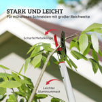 Tree Shears, 1.8m Pruning with Locking Device, Aluminum Handle