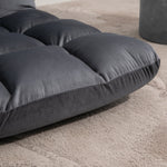 Floor Chair 3-in-1 Foldable 13-Position Grey