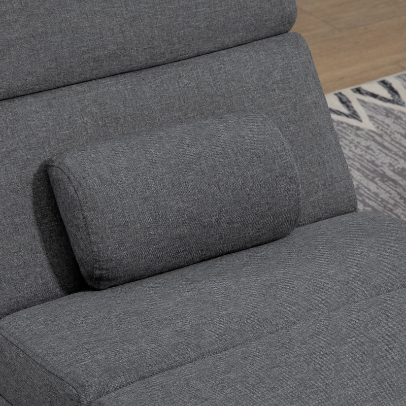 Relaxing Lounger, Massage, 5 Modes, Dark Grey
