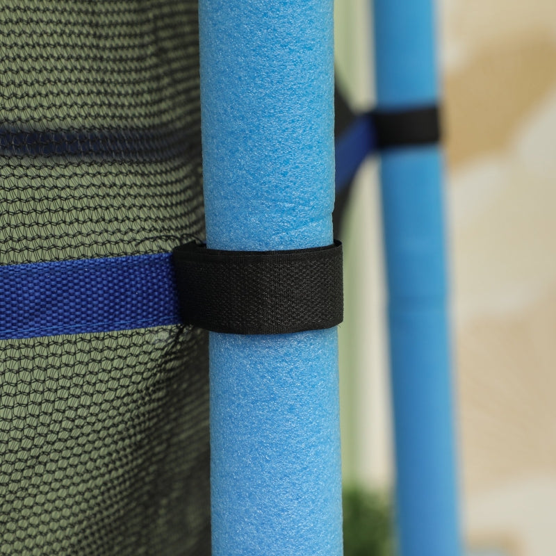 Children's Trampoline, Ø140 cm, 50 kg, Blue