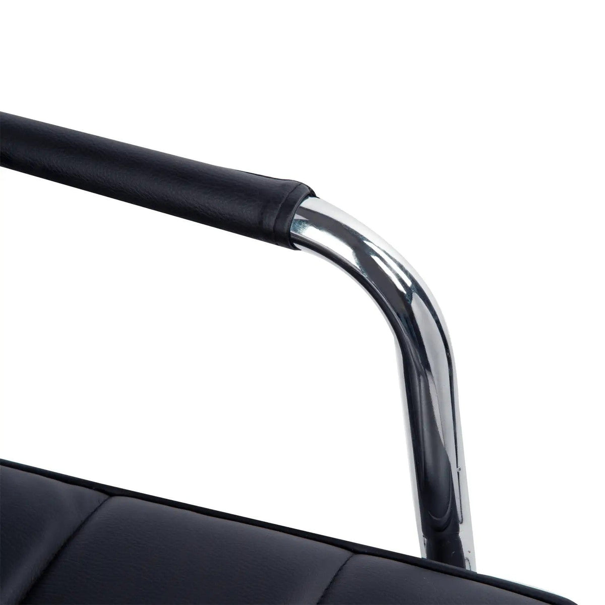 Ergonomic Desk Chair, Height Adjustable with Armrests, Office & Home, Black