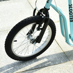 Scooter Roller Children's Scooter, Pneumatic Tires 16/12 inches, Blue