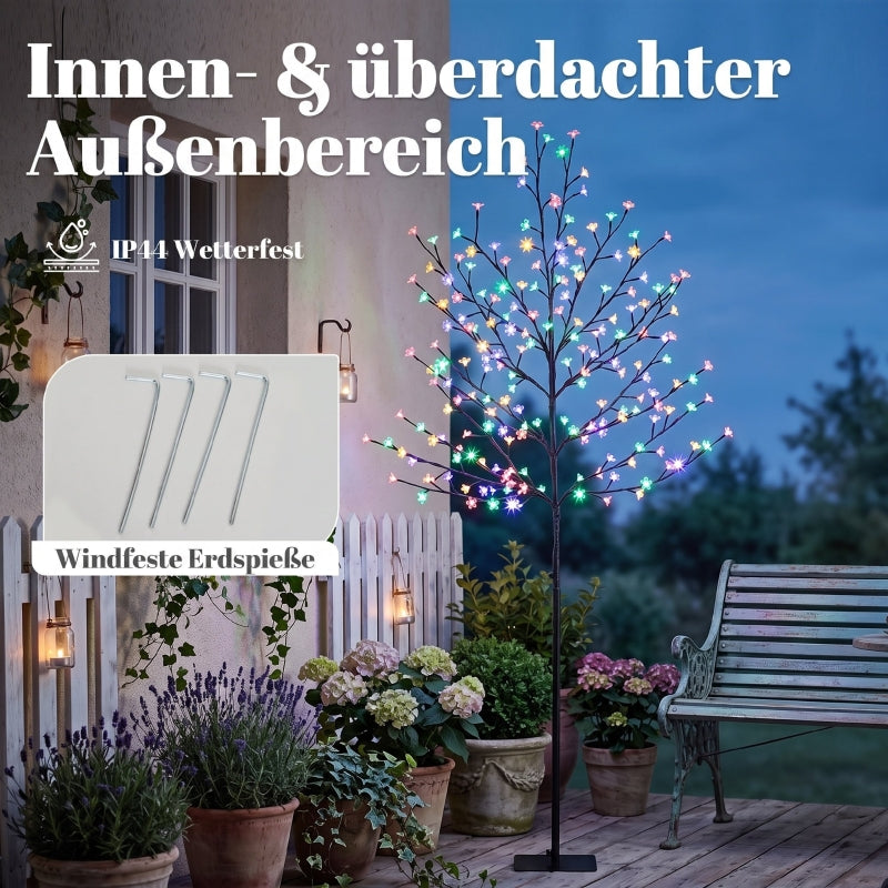 LED Cherry Blossom Tree 180cm 200 LEDs 20 Branches