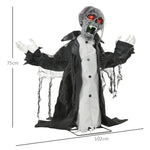 Halloween Decoration, Skeleton Zombie, Movable, 75 cm