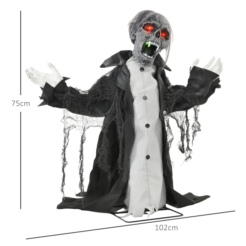 Halloween Decoration, Skeleton Zombie, Movable, 75 cm