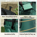 Garden Bag 4x86L Waterproof, Reusable, Green