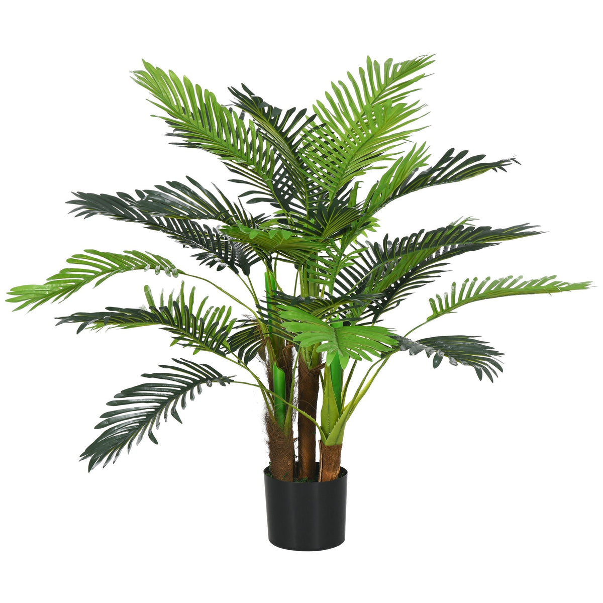 Artificial Palm Tree 100cm 27 Branches Indoor Outdoor Green