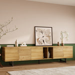 Low TV Stand Five-Door Cabinet Unique Design 191cm