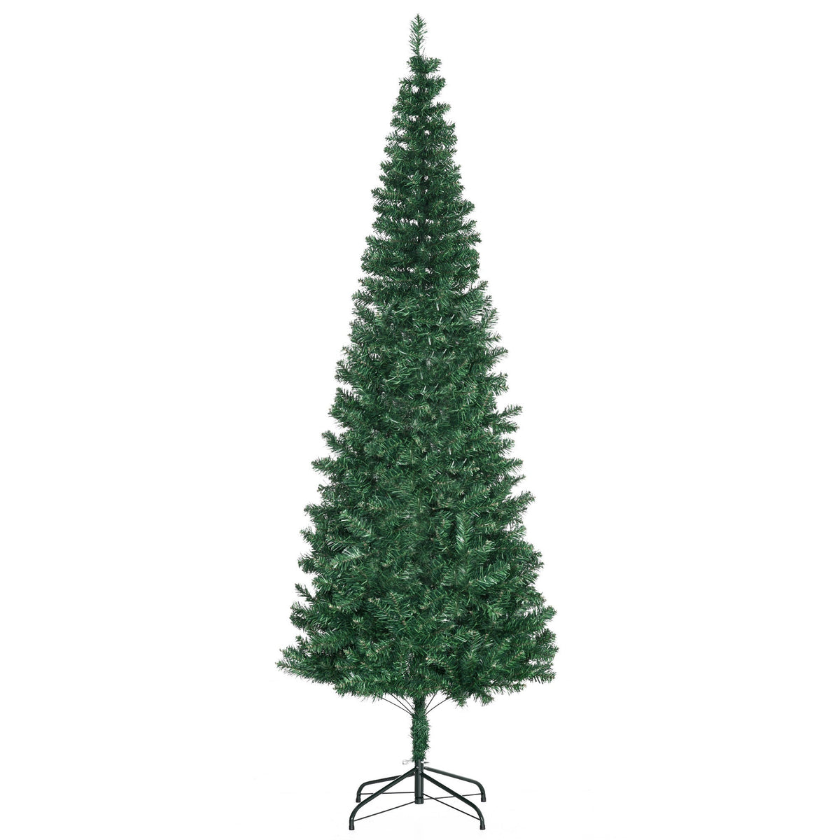 Christmas Tree 2.1m, Detachable, 631 Branches, PVC Green