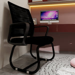 Minimalist Office Chair - Modern, Comfortable, Metal Frame