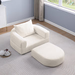 Compressed Folding Sofa Bed, Convertible Sleeper Chair/Futon, Modern Fabric