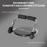 Abdominal Trainer, Foldable Height Adjustable Multi-Trainer, Metal